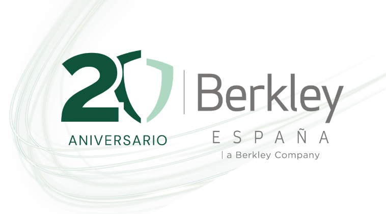 Logotipo de Berkley España - 20 años