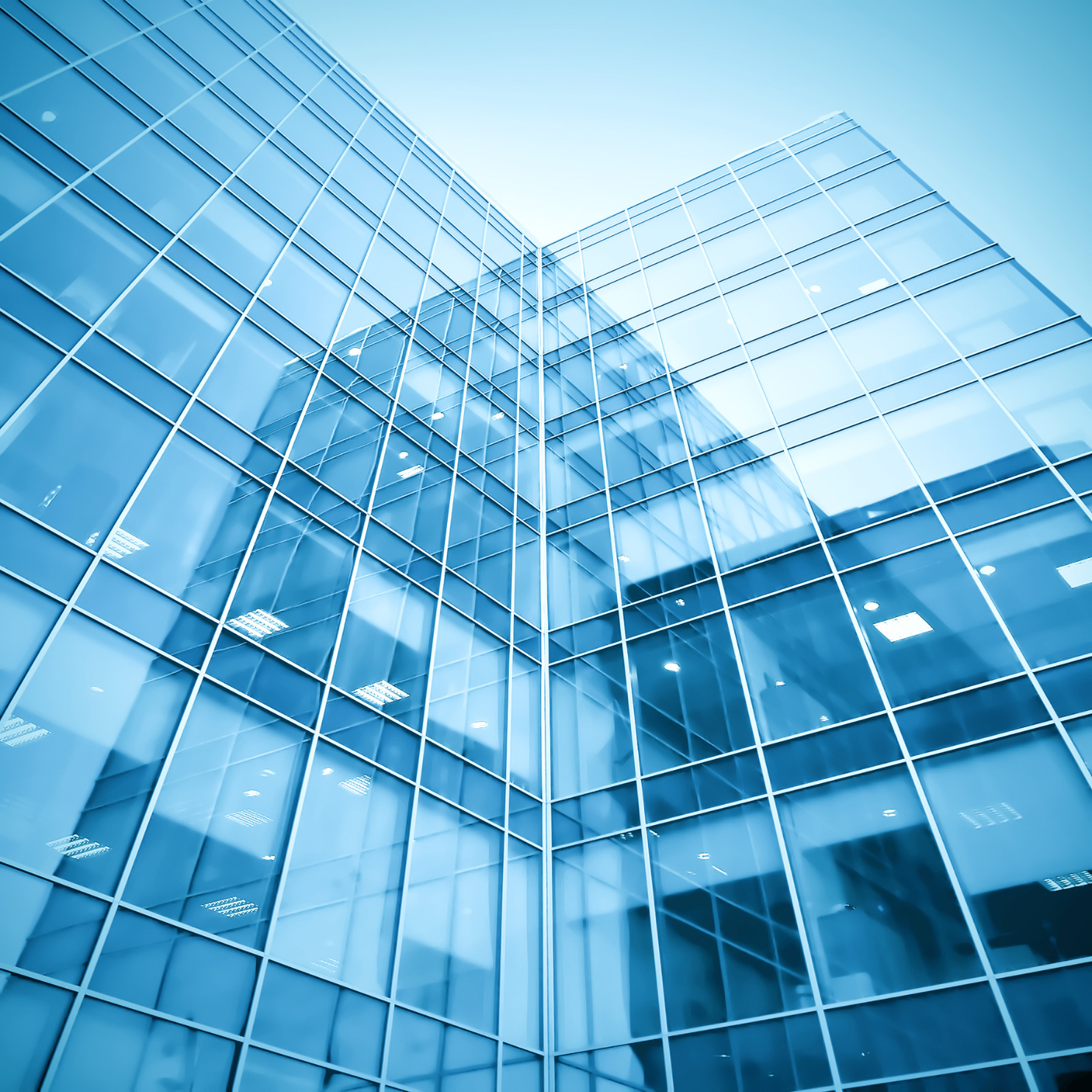 Edificio de cristal de oficinas