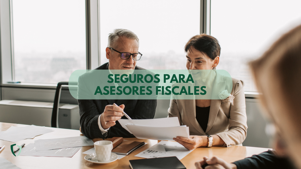Seguro para asesores fiscales Un asesor fiscal asesorando a una clienta